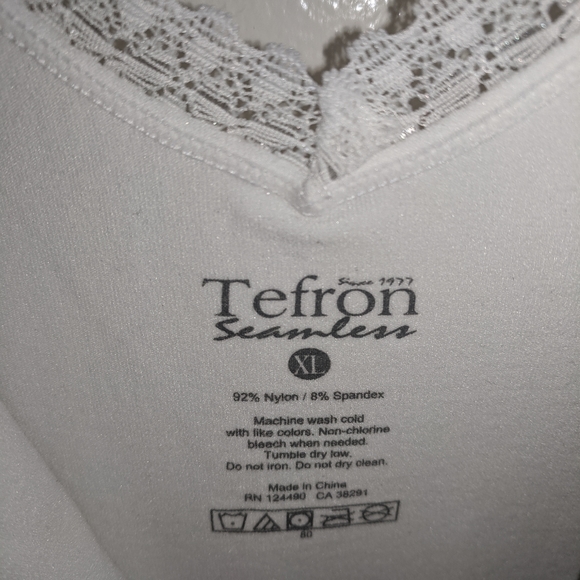 NWOT! Tefron Slim Shaping Tank Top Sz Large - Picture 2 of 5